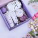 Mother's Day Spa Gift Basket - Lavender Scented Relaxation Set for Mom from Daughter/Son | 8PCS Bath & Body Treats Including Lotion, Bubble Bath, Candle, and Tumbler - Buy Online on GoSupps.com