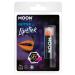Smiffys Moon Glow Neon UV Glitter Lipstick Orange