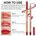 12 Colors Creamy Matte Lip Liner Pen Set - Long Lasting Waterproof High Pigment Makeup for Women | Daily Use Lip Liners Kit (Set A - Buy Online on GoSupps.com
