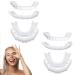 Picked fake fake teeth light 2 pairs of artificial teeth wrong teeth for plug in cosmetic temporary teeth at the top and bottom for men with tweezers