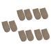 NOLITOY 5 Pairs Inner Heightening Half Pad Breathable Heel Insole Heightened Tools Convenient Heel Pads Heightened Pad Heel Insert Lift Shoes Eva Men and Women Portable Rubber Supplies