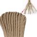 Aoneky 1/4'' 164 Ft Replacement Cat Scratching Post Sisal Rope - Hemp Rope for Cat Tree and Tower - Buy Online on GoSupps.com
