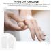 minkissy 30 Pairs Overnight Moisture Gloves Bedtime Cotton Healing Cotton Gloves Moisturizing Mittens Jewelry Inspection Gloves Cream Gloves Women's Dry Hands Honey White - Buy Online on GoSupps.com
