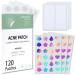 WHWSWB Acne Pimple Patches for Face Hydrocolloid Acne Cover Patch Cute Star Heart Shape Large Pimple Patch for Zit Breakouts and Blemish Spot Stickers 120 Pack