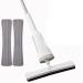 Easy Squeeze Butterfly Mop Lazy Person'S Self-Washing Flat Mop Self-Wash & Squeeze Dry Flat Mop Imitation Hand Twist Quick Dry Mop For Floor Cleaning With 2pcs Reusable Replacement Mop Pads Set