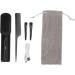 Buy Gernie Hair Straightening Brush - Portable Rechargeable Comb for Fur Hair | Best Hair Straightener (Black) - International Shipping - Buy Online on GoSupps.com