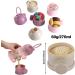 2pcs Portable Milk Powder Dispenser Pot - 4 Layers Formula & Snack Storage Container for Baby - Pink Travel Container for Outdoor Activities - Buy Online on GoSupps.com