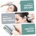 WOONEKY Silicone Shampoo Comb Set - 2 Pack Scalp Brushes for Effortless Hair Washing & Scalp Care - Buy Online on GoSupps.com