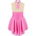 Aislor Girls Figure Roller Ice Skating Dress | Long Sleeve Ballerina Dance Leotard | J*pink | Size 6 Years - Buy Online on GoSupps.com