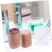 TOVINANNA 2pcs Travel Wash Cup Set | Bathroom Accessories | Toothbrush Case & Container | Perfect for On-the-Go Hygiene - Buy Online on GoSupps.com
