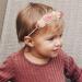 3-Piece Baby Headband Set | Floral Nylon Hair Bands for Girls | Perfect for Baptism & Everyday Wear - Buy Online on GoSupps.com