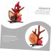 FRCOLOR 2 Pairs Hairpin Holiday Hair Clips Christmas Deer Hair Clip Christmas Hair Clips for Kids Hair Gems for Women Xmas Hair Accessories Non-woven Fabric Delicate Crocodile Skin Miss - Buy Online on GoSupps.com