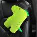 Belt cushion children rosyfate safety belt upholstered car seat belt shoulder pillow belt upholstery child seat belt cushion sleeping pillows neck support for children adults (dinosaurs)