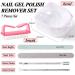 Nail Soaking Bowl Gel Polish Remover Kit | Manicure & Dip Powder Tools | Acrylic Nails Soak Off Bowl & Cuticle Care Set - Buy Online on GoSupps.com