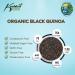 Koalakoi ORGANIC Black Quinoa grain | easy to cook gluten free healthy super nutritious grain | Natural Source of Protein Vitamins and Antioxidants (1.8kg) - Buy Online on GoSupps.com