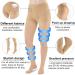 Yisemeya Women's Compression Stockings 20-30 mmHg - Long Tights for Varicose Veins & Edema | XL Support - Buy Online on GoSupps.com