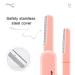 Professional Dermaplane Razor for Women - Facial Hair Removal Tool with 3 Eyebrow Razors (3 Pack) - Buy Online on GoSupps.com