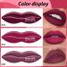 3Pcs Dark Purple Rose Red Mauve Matte Velvet Lipstick Set | Long-Lasting, Waterproof & Smudge-Proof | 24-Hour Wear | Lip Stain Makeup Set for Women - Buy Online on GoSupps.com