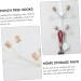 Baluue 2pcs Door Hook Hanger Wall Mount Clothing Rack Towel Door Back Hooks On The Door Bedroom Door - Buy Online on GoSupps.com