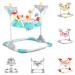 Cangaroo Hopser Vista with play center music light MP3 connection height adjustable color: turquoise