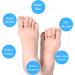 Toe Protection Caps - 3 Silicone Gel Toe Cushions & Finger Tape for Pain Relief Hammer Toe & Callus Support - Buy Online on GoSupps.com