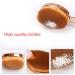 Mjuhnhh Oval Toothbrush Make-Up Brush - Rose Gold Foundation Powder Blush & Concealer Blender - Buy Online on GoSupps.com