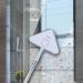 Sofeya Wall Mop Cleaner with Long Handle - Triangle Mop with Extension Pole for Walls, Ceilings, Windows - 3 Replacement Pads Included - Wet & Dry Use - Buy Online on GoSupps.com