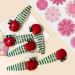 Limtula 2 s Girls Small Hair Clip Sweet Side Clip Metal Snap Hairpin Gift Cute Fruit Hair Accessories for Women B - Buy Online on GoSupps.com