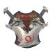 God of War: Kratos Blades of Chaos Metal 1:1 Scale Props Replica. with Display Plaque Silver  17inch