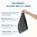 Sima Japanese Exfoliating Washcloth Towel - Dual-Sided Body Scrubber for Gentle Exfoliation - Hexagon Fibers for Smooth Skin - Extra Long Towel for Face & Body - 1 Pack - Buy Online on GoSupps.com
