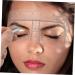 DRESSOOS 100pcs Eyebrow Design Ruler Tools Brow Ruler Eyebrow Measurement Tool Shape Guide Ruler Make up - Buy Online on GoSupps.com