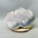 Natural Crystal Rough Natural Gemstone Blue Lace Agate Amethyst Crystal Cluster Blue Chalcedony Specimen Reiki Rock Crystal with Stone - (Color: Weight 575g 110mm) - Buy Online on GoSupps.com