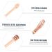 FRCOLOR Rose Gold Ear Cleaning Tool Spiral Scoops Earwax Digger and Easy-Clean Surface for Safe Ear Care - Buy Online on GoSupps.com