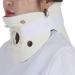 SAFWEL White Support Fixed Neck Brace - Polymer Foam Rubber Cervical Traction Immobilizer for Pain Relief & Stability - Buy Online on GoSupps.com