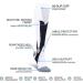 Compression Socks for Men & Women - 3 Pairs 20-30mmHg Medical Stockings - XXL Black White Green - Boost Circulation & Support Breastfeeding - Buy Online on GoSupps.com