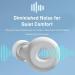 Soft Earplugs - 3 Pairs Noise Cancelling Silicone Ear Plugs | Reusable Waterproof Earplugs for Sleeping & Swimming - Buy Online on GoSupps.com
