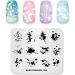 KADS Nail Art Stamp Plate - Fashion Series Template for DIY Decoration - T9 - Buy Online on GoSupps.com