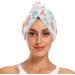 Cute Bear Dry Hair Cap - 2 Piece Quick Drying Towel Set & Button Headband | Super Absorbent Soft & Comfortable | Perfect for All Hair Types - Shop Now - Buy Online on GoSupps.com