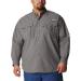 Columbia Men's Bahama II Long Sleeve Shirt - City Grey, Size Large - Buy Online on GoSupps.com