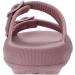 WHITIN Cloud Slides - Double Buckle Adjustable Pillow Slippers for Women Men - Ultra Cushion Sandals in Blush - Buy Online on GoSupps.com