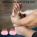 Women's Pink Toe Separators for Overlapping Toes & Bunion Corrector - Plantar Fasciitis Relief & Thin Leg Exerciser - 1 Pink Pair - Buy Online on GoSupps.com