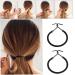 10 Pcs Horse Chant Rubber Elastic Hook Hair Bands - Premium Hair Jewelry & Styling Tools for Women - Buy Online on GoSupps.com