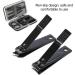 Nail Clipper Set Stainless Steel Nail Clipper Set Nail File 8 Pieces Set Manicure Set for Travel or Home Use(black) - Buy Online on GoSupps.com