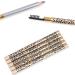 Healeved 4 Pcs Double Head Eyebrow Pencil Black Eyeliner Pen Eyebrown Beauty Eyebrow Pencil Puff Wooden - Buy Online on GoSupps.com