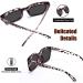 JiSoo Oversized Reading Glasses for Women - Stylish Designer Readers (1.75x) with Spring Hinge - S-demi Sunglasses - Buy Online on GoSupps.com