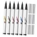 FOMIYES 6pcs Matte Eyeliner Waterproof Makeup Lasting Eyeliner Makeup Supplies Cosmetic Very Fine Miss Tool