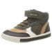 Geox Men's B Trottola Boy D Sneaker 3.5 UK Forest Black