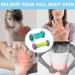Foot Massage Roller Set - Relief for Plantar Fasciitis & Foot Pain | Manual Muscle Roller & Scooter - Buy Online on GoSupps.com