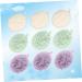 18 Pcs Bathing Accessories Set - Bath Sponge Flower Puff & Bubble Net for Ultimate Relaxation - Buy Online on GoSupps.com