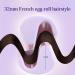 Romantic French Egg Curling Iron Egg-Roll Hairstyle Water Ripple V-Shaped Fast Heating Adjustable Temperature Hair Curler Crimper Styling Tools & Appliances with Multifunctions (Purple) - Buy Online on GoSupps.com